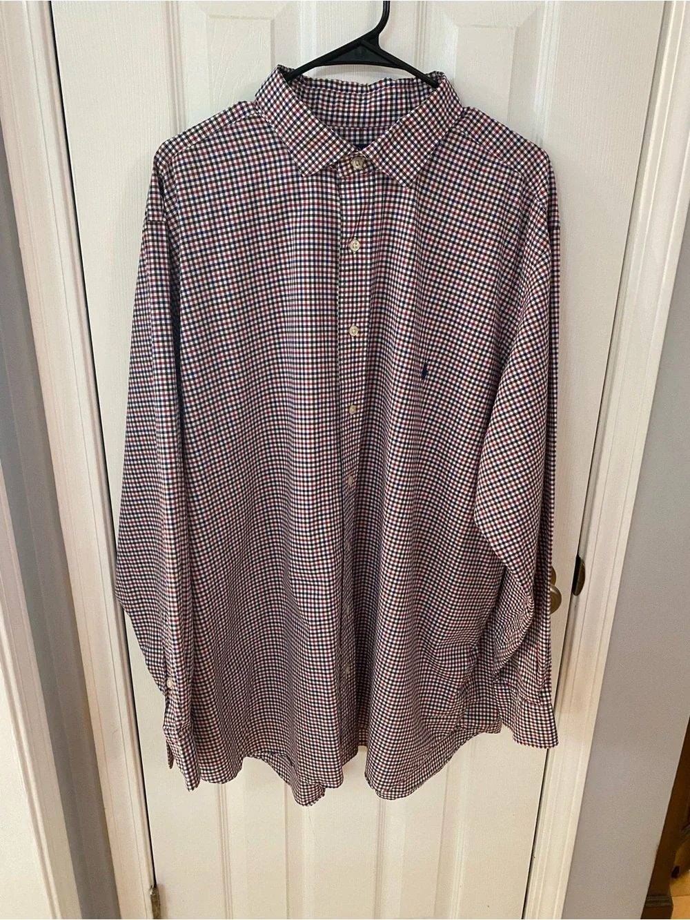 Polo Ralph Lauren 2XB‎ Big & Tall Check Button Down Shirt
